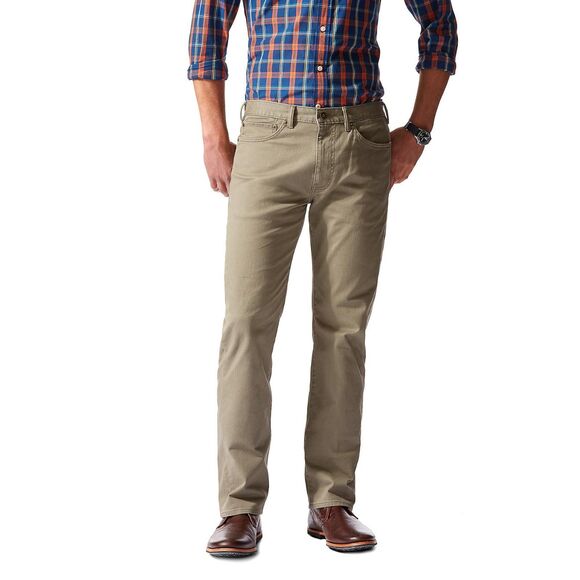 Dockers Jean Cut Straight Fit Pants Mens 38x34 Concrete Performance Stretch NEW - Picture 1 of 12